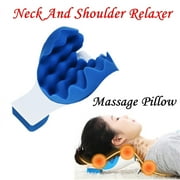 Donemore Neck and Shoulder Relaxer, Cervical Traction Device for TMJ Pain Relief and Cervical Spine Alignment, Chiropractic Pillow Neck Stretcher, Neck Support